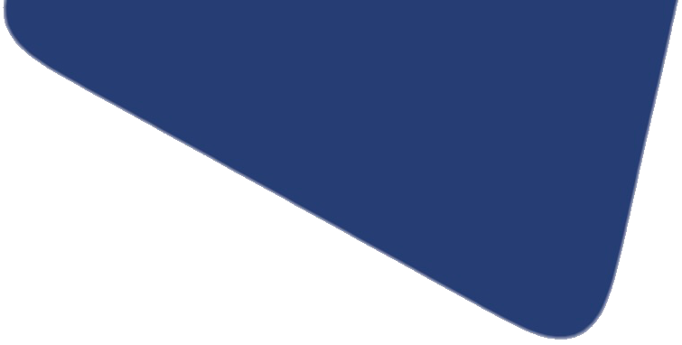 Ein abgerundetes dunkelblaues Rechteck